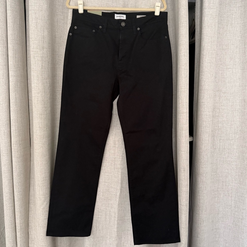 NWT Goodfellow Black 32x30 straight